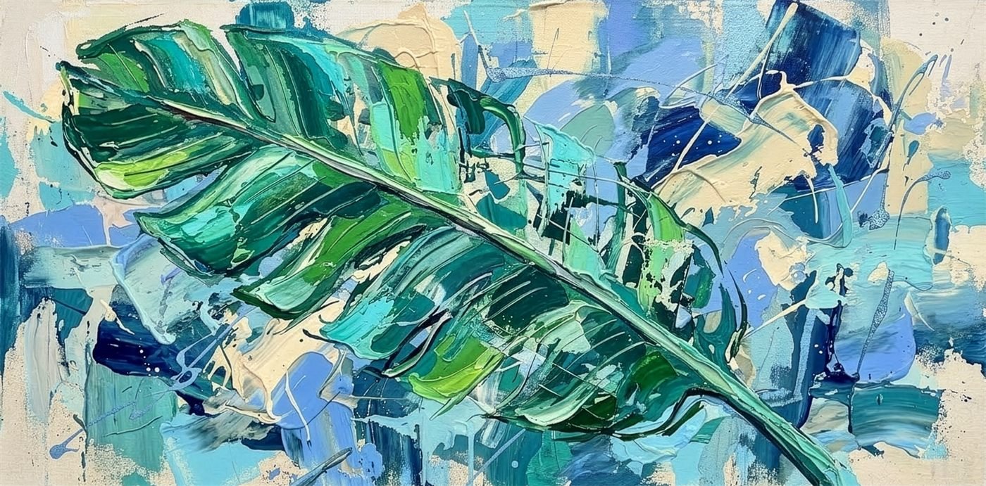Botanical inspiration artwork