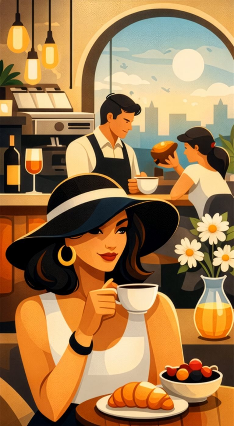 Cafe morning by ArtSoul