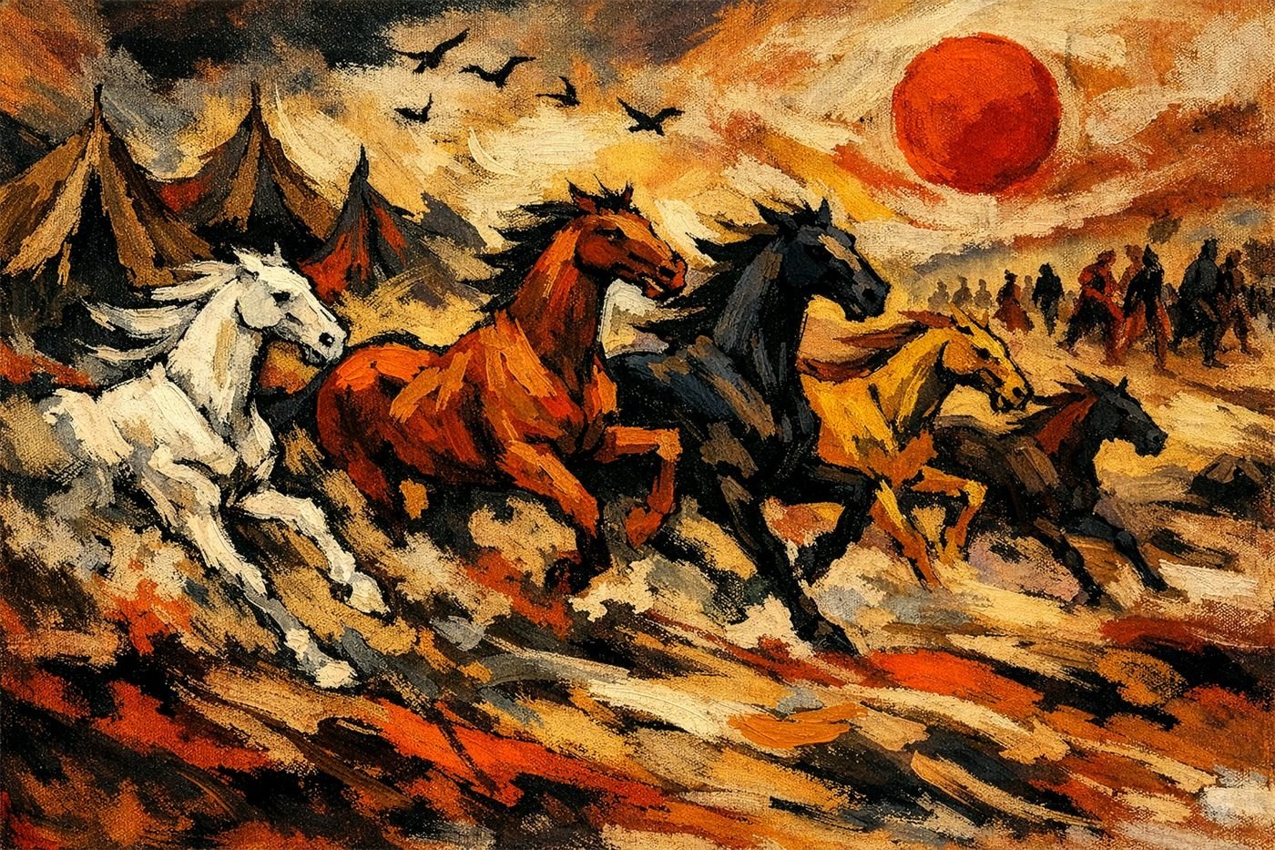 Horses 1 by ArtSoul