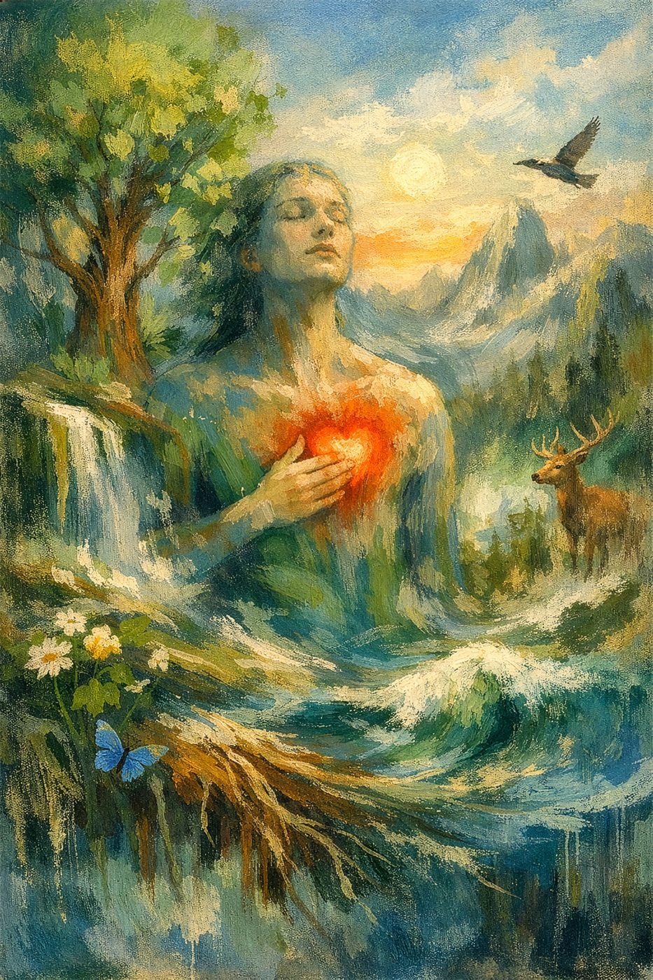 Human pulse & nature 2 by ArtSoul