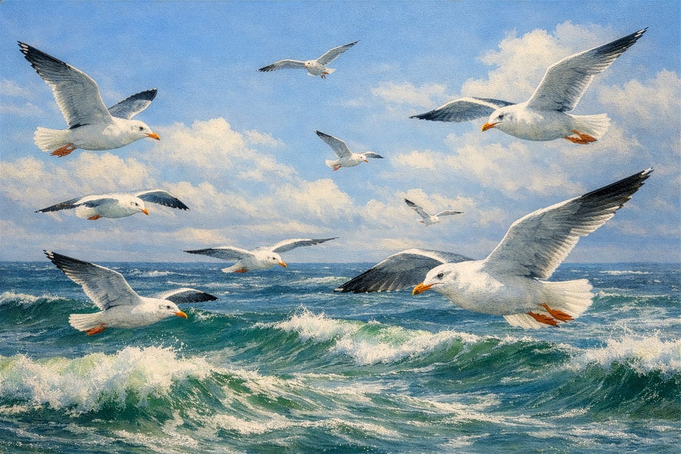 Seagulls 2 by ArtSoul